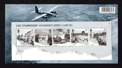 2019 Great Britain World War II - The 75th Anniversary of D-Day Commemorative Stamps & Miniature Sheet Presentation Pack