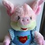 Large Soft Pig Plush Toy, approx. 30 cm tall Image 2