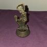 Vintage Italian Praying Girl Statue Image 2