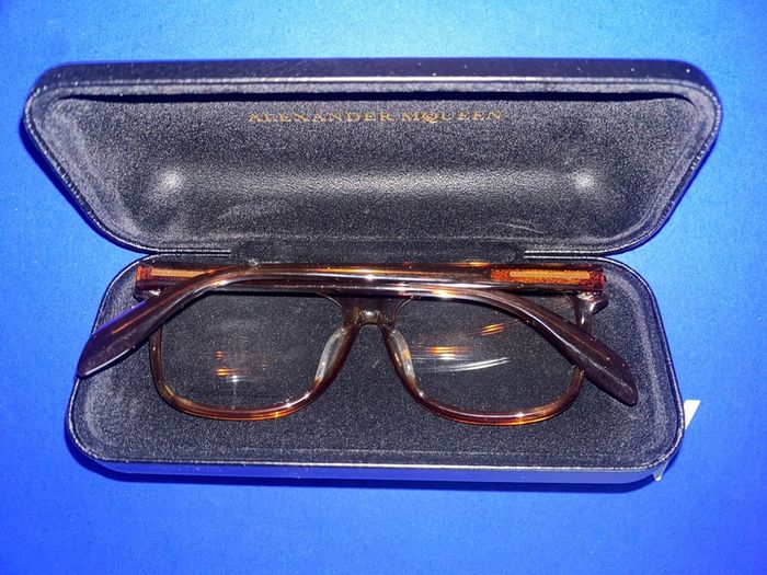 Alexander Mc Queen Reading Glasses brand new with hard case original
