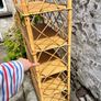 Vintage rattan / bamboo bookshelf Image 4