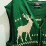Rrl Double Ralph Lauren Vintage Rindeer Wool Vest Image 4