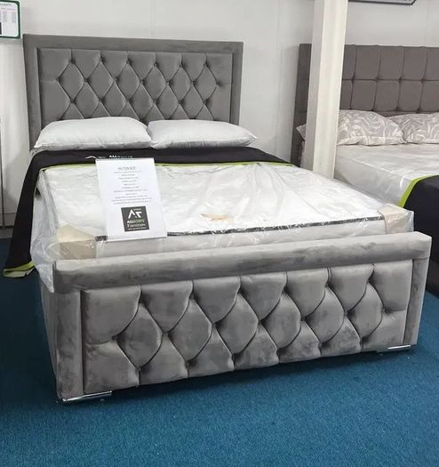 Double Bed And Mattress