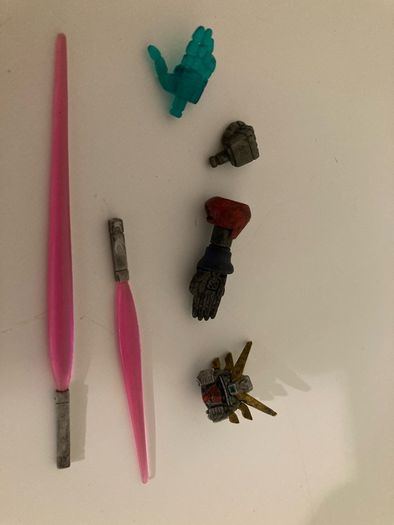Gundam MSIA shining battle scarred battle suit Bandai 3 3/4 inch figure