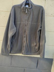 Men's XL fleece Zip jacket