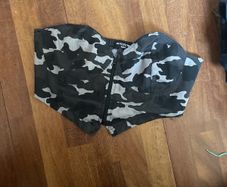 crop top bustier size 16