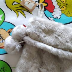Luxury Faux Fur Christmas Stocking