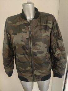 Ci Sono camouflage bomber jacket size M UK12 EU40 Postage included