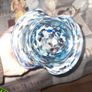 Rare 1960s Handmade Murano Style End of Day Splatter Glass Fish Ashtray Vase Image 6