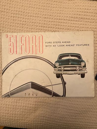 Car brochures. USA and Canada of USA manufacturers. GM, Ford etc.
