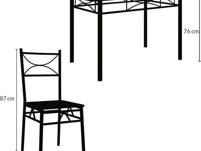 dining table and 4 chairs