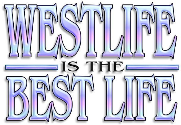 Westlife T-shirt Iron on transfers
