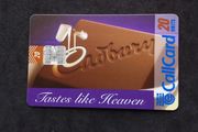 Vintage Telecom Eireann Callcard : Cadbury, Taste Like Heaven - 1997