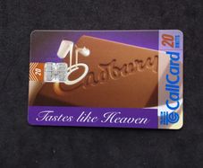 Vintage Telecom Eireann Callcard : Cadbury, Taste Like Heaven - 1997