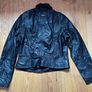 Cabrini biker lamb leather jacket Size 40/UK12 Image 2