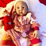 Xmas.  very cute reborn doll.  He is just beautiful Image 8
