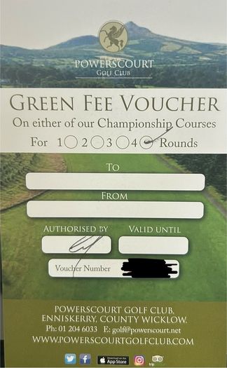 Powerscourt Golf Club 4 Ball