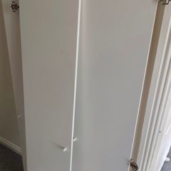 3 Ikea Kleppstad Wardrobe Doors White