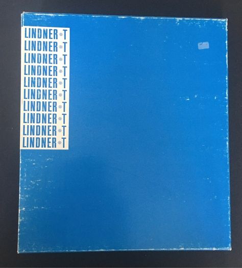 Lindner 1400-G Ring binder RONDO REGULAR Blue