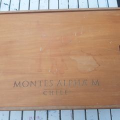 Wooden wine box