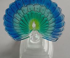 ORNAMENT - Peacock - Crystal