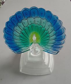 ORNAMENT - Peacock - Crystal