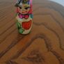 Hand Painted Russian Doll Key Rings x 4 for Sale Image 3