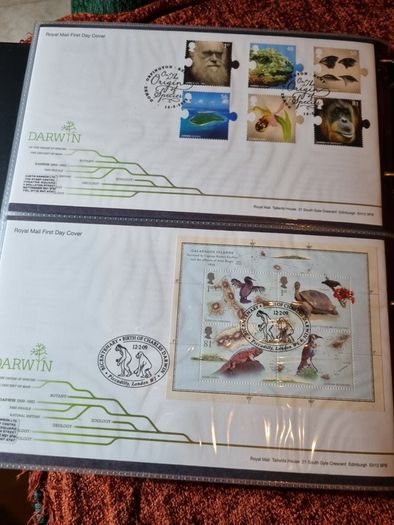Mint UK FDC album