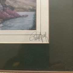 Phillip Gray framed original print of the Gougan Barra Co. Cork