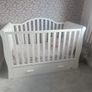 sleigh cot bed Image 2