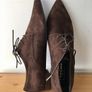 Premoli  lace up suede flats 8/41 Image 2