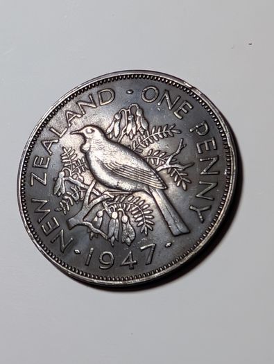 New Zealand 1947 Penny