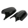 Gloss Black Wing Mirror Cover Cap For BMW E81 E87 E90 E91 E92 E93 LCI Facelift Image 4