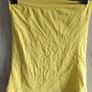 Yellow tube crop top with rhinestones fits 6/8/10 or white worn once Image 2