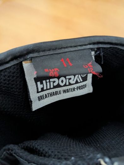 Motorcycle Boots Hipora Breathable Water-Proof Black 11