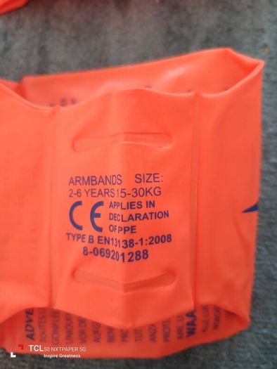 Speedo armbands.age 2/6