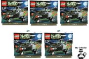 LEGO 30200 Lot if 5 Monster Fighters Zombie Chouffeur &amp; Coffin Car Polybags Brand New Sealed