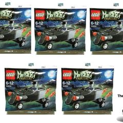 LEGO 30200 Lot if 5 Monster Fighters Zombie Chouffeur & Coffin Car Polybags Brand New Sealed