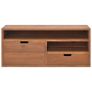 TV Cabinet 90x30x40 cm Solid Teak Wood Image 3