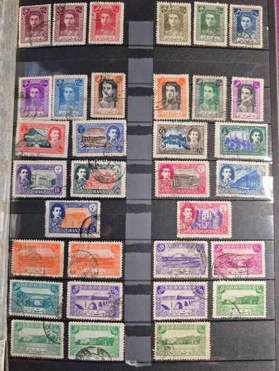 stamps from Persia, Iran