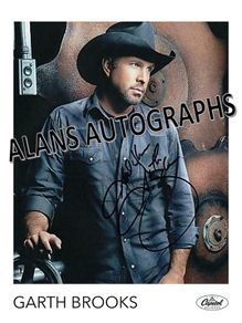 Garth Brooks Autograph