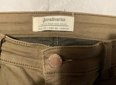 Olive Green Stradivarius Jeans EU SIZE 38
