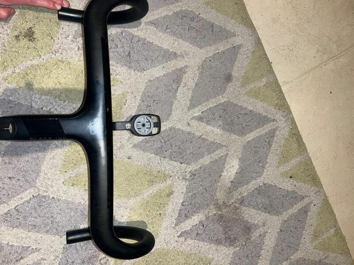 Bike Handlebars Black Inc Integrated Aero Barstem