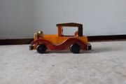 Vintage Wooden Classic Small Car - 1930s Style Roadster