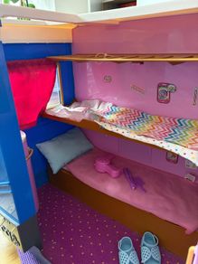 dolls: Our Generation Express Train , Surf board and Motorbike