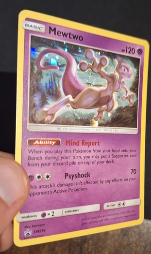 Mewtwo (SM 214) promo pokemon card