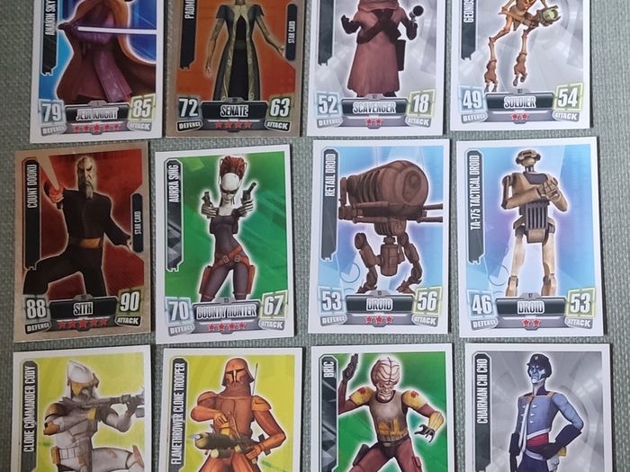 Star Wars Force Attax Series 2 - 31 Card Bundle