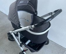 Uppababy buggy and Cybex car seat travel system