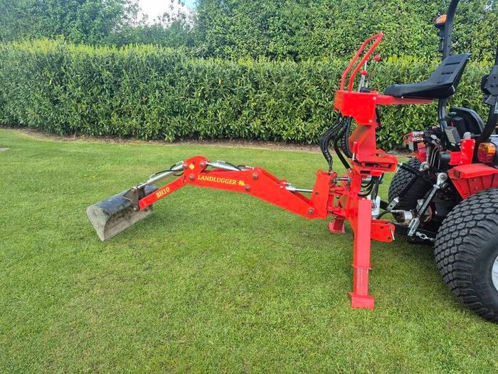 Backhoe digger for compact tractor.