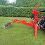 Backhoe digger for compact tractor. Image 10